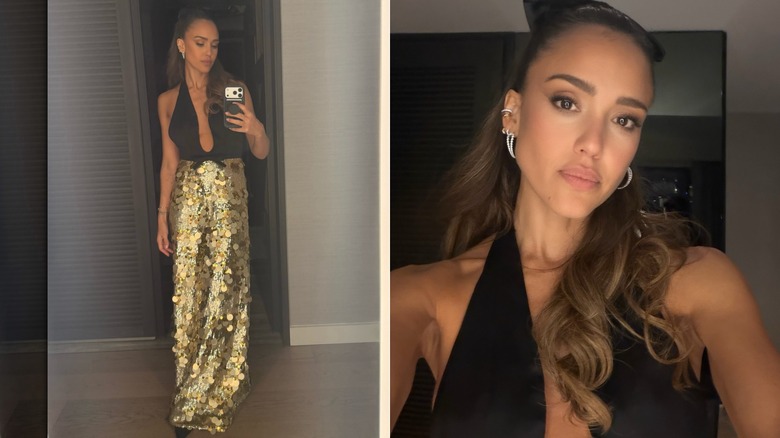 Le look de Jessica Alba pour le mariage de Taylor Swift et Travis Kelce en 2026