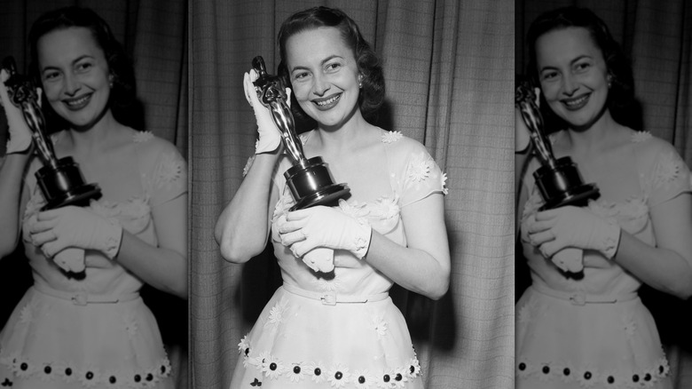 Olivia De Havilland aux Oscars 1950