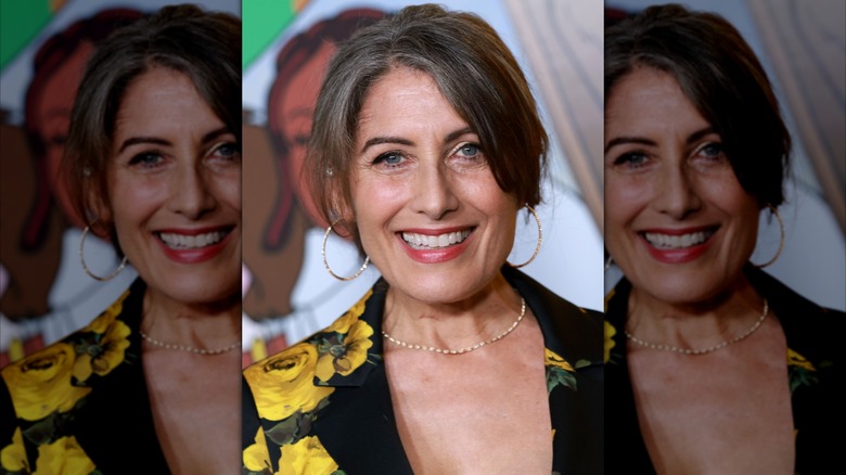 Lisa Edelstein pose à la première de Los Angeles 