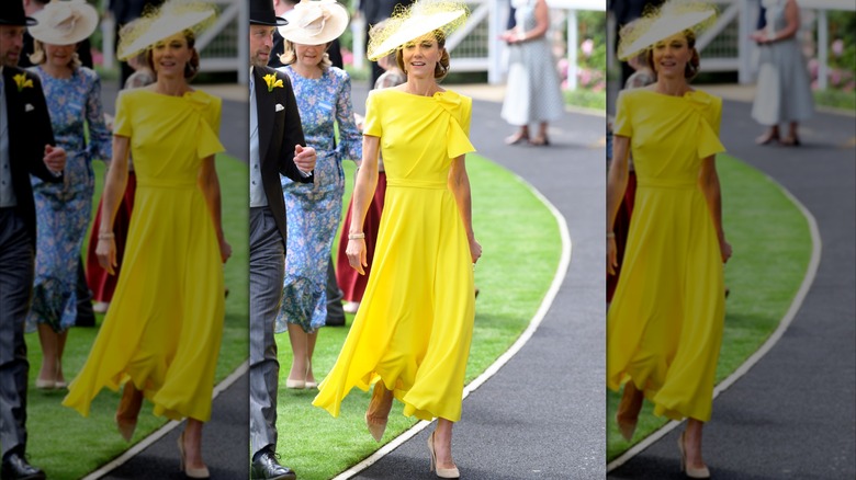 Catherine, princesse de Galles, lors du deuxième jour du Royal Ascot à Ascot, en Angleterre, en juin 2026