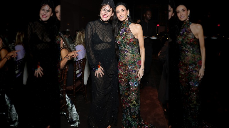 Tallulah Willis et Demi Moore au gala LACMA Art+Film de Gucci à Los Angeles en novembre 2025