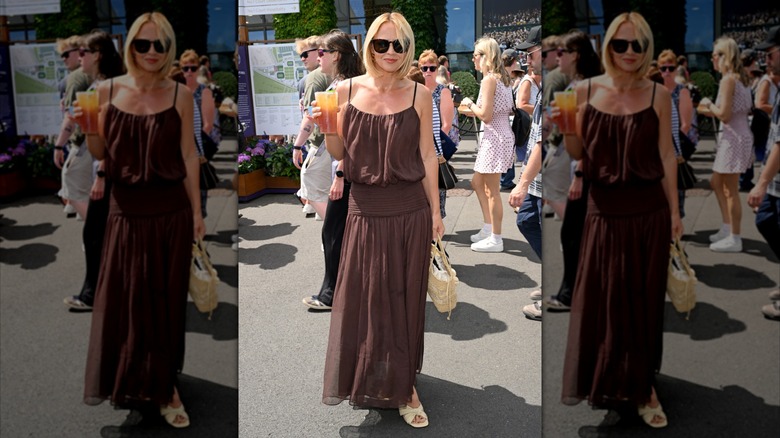 Kimberley Walsh à Wimbledon 2026.
