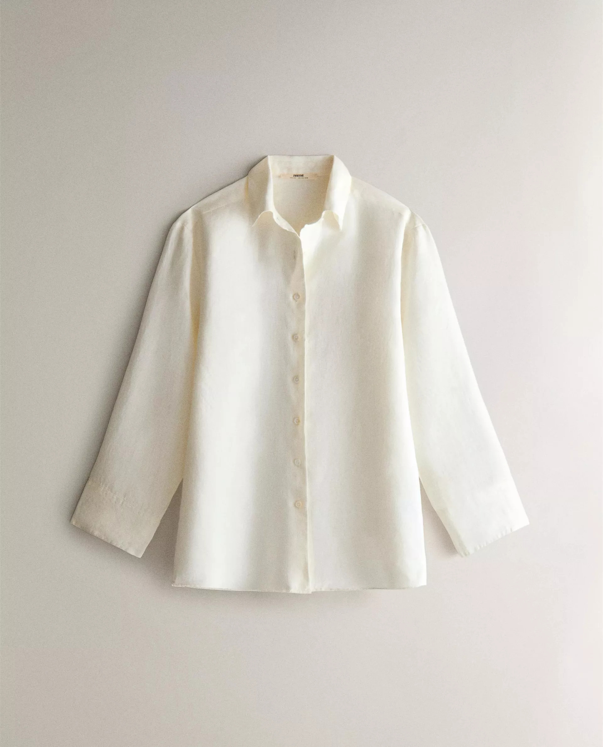 Chemise en lin à manches longues (49,99 €)