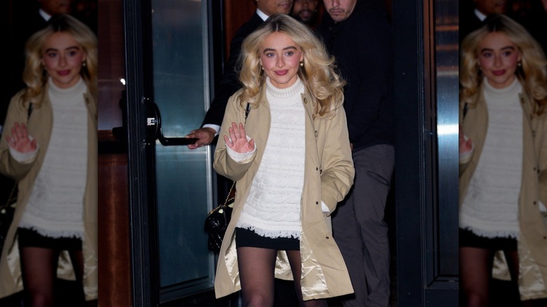 Sabrina Carpenter est vue le 7 novembre 2025 à New York
