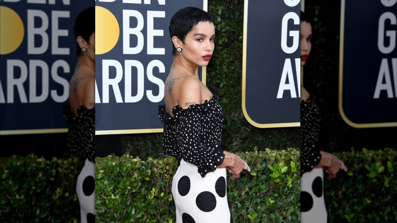 Zoë Kravitz assiste à la 77e cérémonie annuelle des Golden Globe Awards, le 5 janvier 2020.