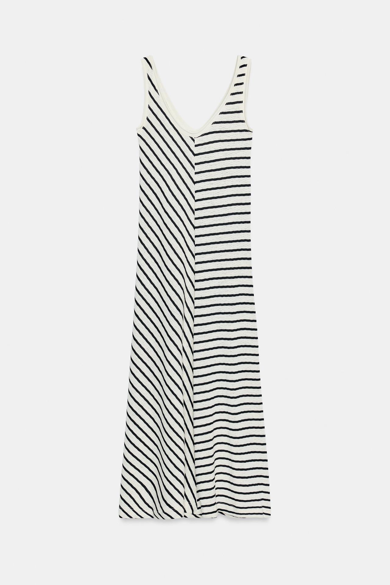 Robe rayée Zara (11,18 euros). Réf. 6462/007/104