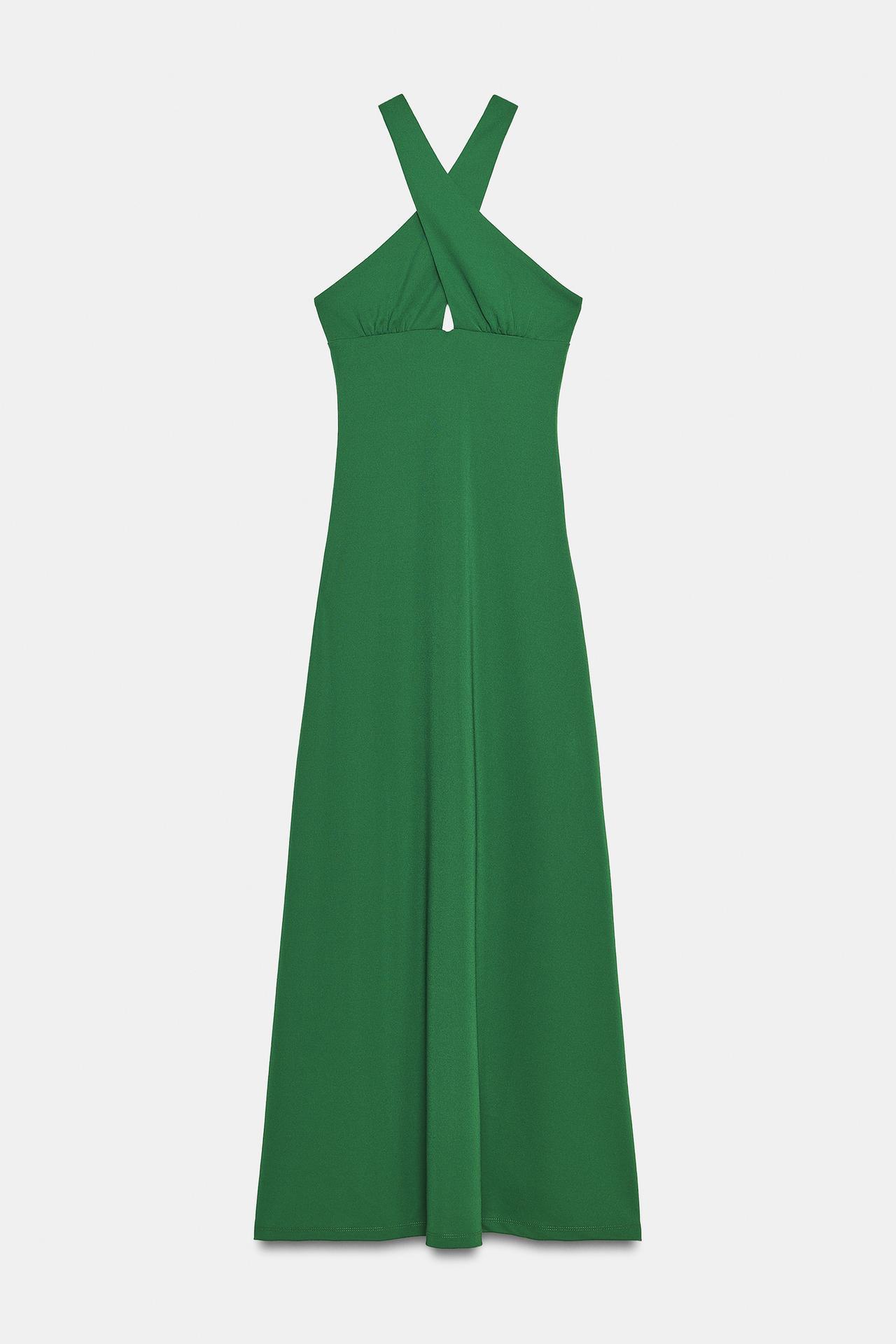 Robe verte Zara (11,98 euros) Réf. 5039/343/500