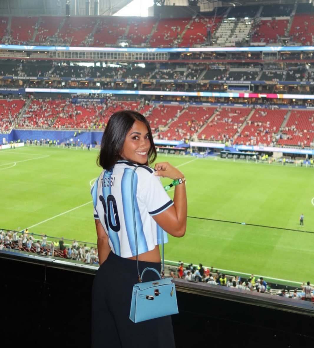 Antonella, la femme de Messi.