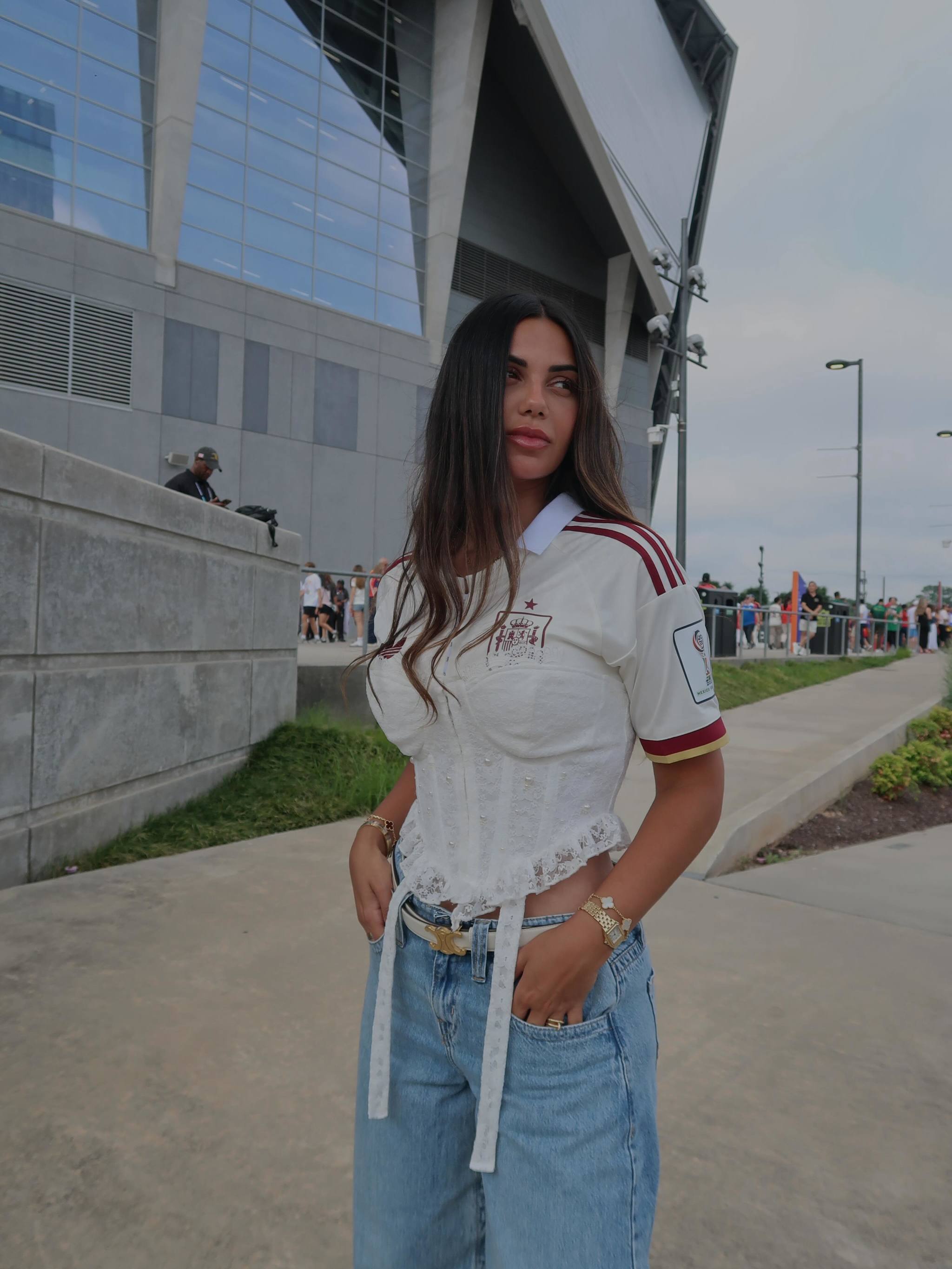 Claudia Rodríguez, associée de Marc Cucurella
