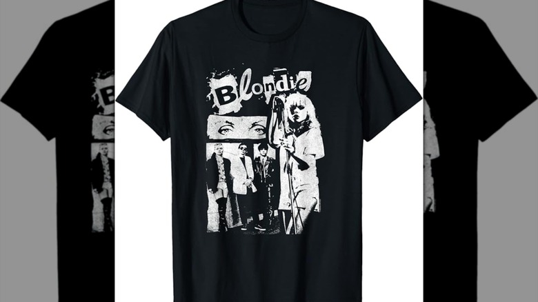 Un sweat Pacific Sun et un T-shirt du groupe Blondie
