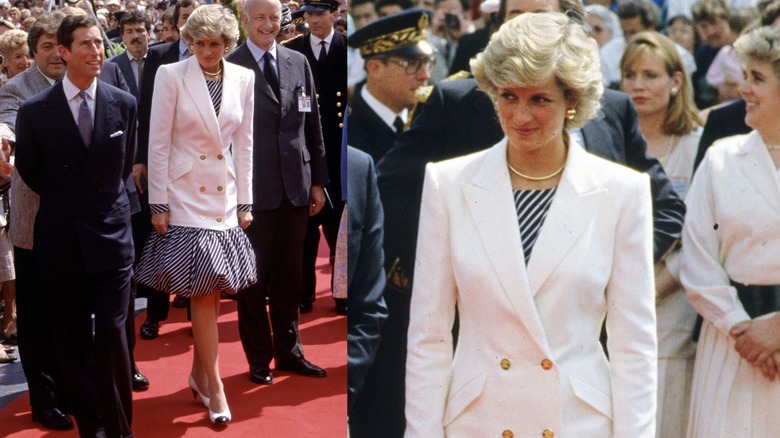 La princesse Diana au Festival de Cannes en France en mai 1987