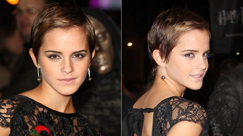Emma Watson à la première de Harry Potter et les Reliques de la Mort : 1re partie en 2010