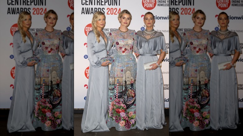 Lady Eliza Spender, Lady Kitty Spencer et Lady Amelia Spencer en octobre 2024
