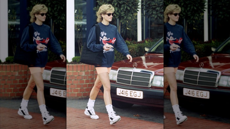 La princesse Diana à Londres en novembre 1995.