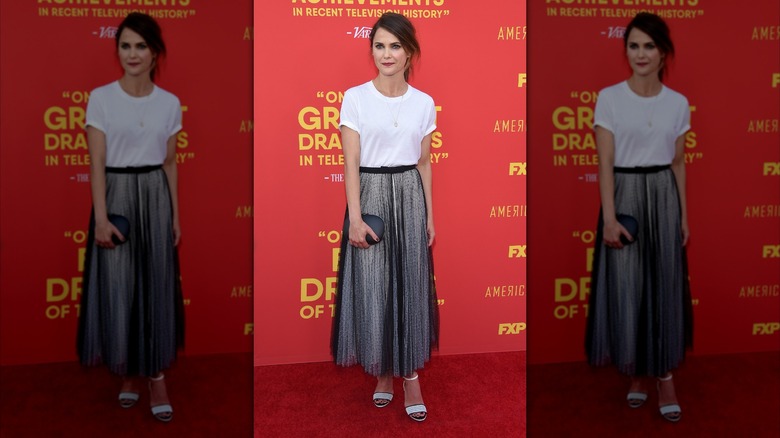 Keri Russell arrive sur le tapis rouge FYC 