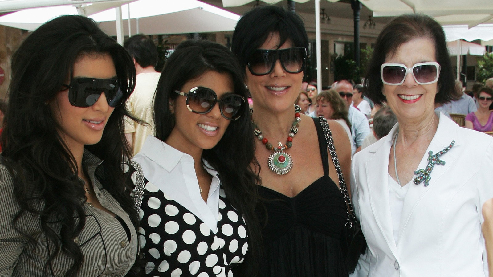 La passion des sœurs Kardashian pour la mode est venue de leur grand-mère MJ