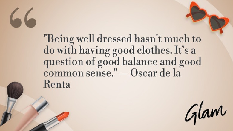 Citation d'Oscar de la Renta