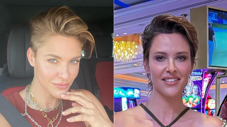 Jill Wagner avec un lutin