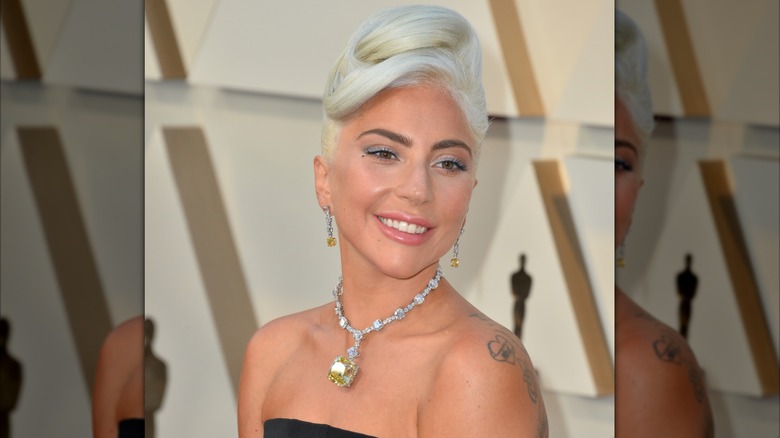 Lady Gaga à la 91e cérémonie des Oscars à Los Angeles en février 2019
