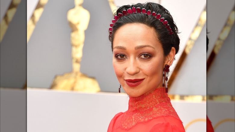 Ruth Negga à la 89ème cérémonie des Oscars à Hollywood en février 2017