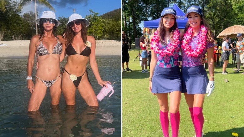 Debbe Dunning et sa fille Spencer Timmons posant ensemble