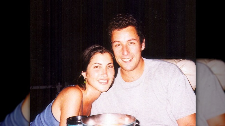 Jackie Titone et Adam Sandler photographiés ensemble au début de leur relation