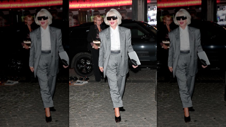 Helen Mirren assiste au défilé Stella McCartney Womenswear S/S 2026 en septembre 2025.