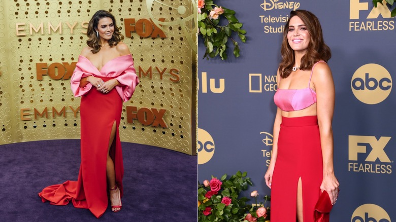 Mandy Moore dans deux tenues différentes lors de l'after party des Emmys 2019