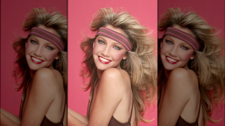 Heather Locklear pose pour une séance mode/portrait le 2 février 1981 à Los Angeles
