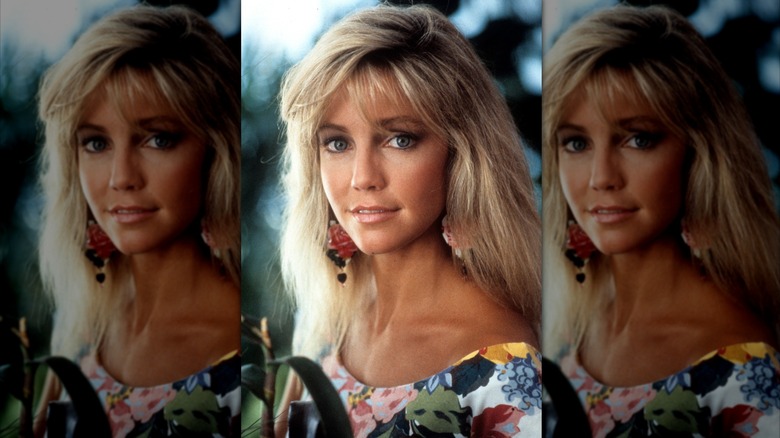 Heather Locklear pose pour le film 