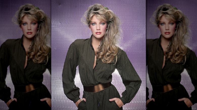 Heather Locklear pose pour une séance mode/portrait le 2 février 1981 à Los Angeles