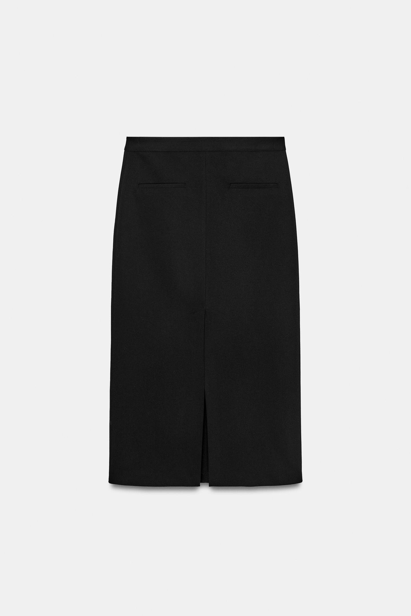 JUPE MIDI AVEC OUVERTURE (29,95 EUR) Réf. 7836/550/800