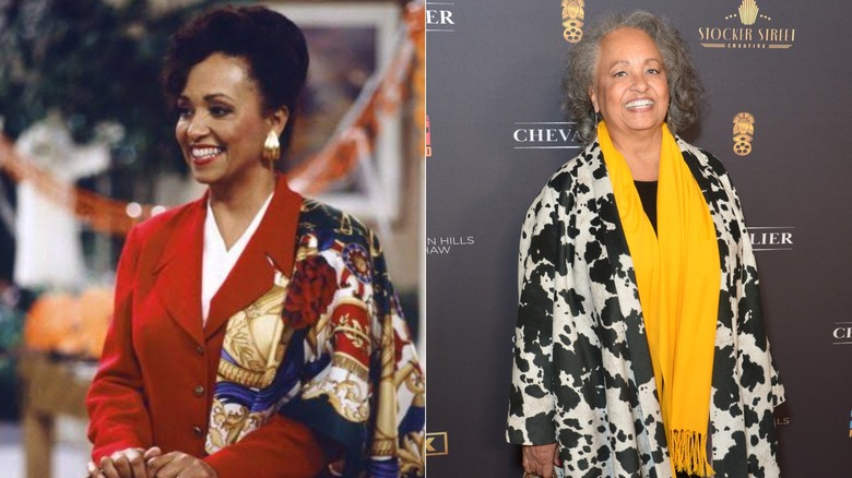 Daphne Maxwell Reid dans le rôle de tante Viv dans 
