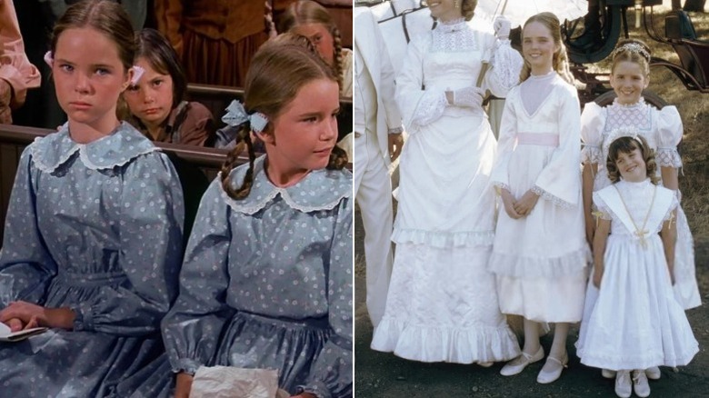 Scènes des filles Ingalls de La Petite Maison dans la prairie