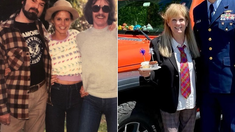 PJ Soles dans les années 70 et en 2026 avec son fils
