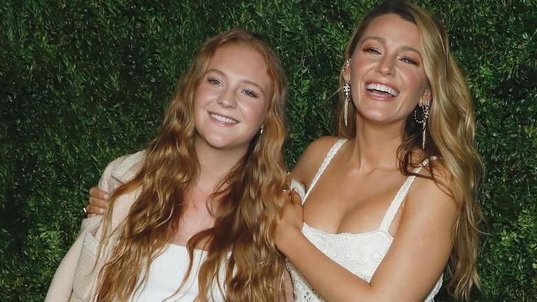 Kate Johnson et sa tante Blake Lively en 2025.