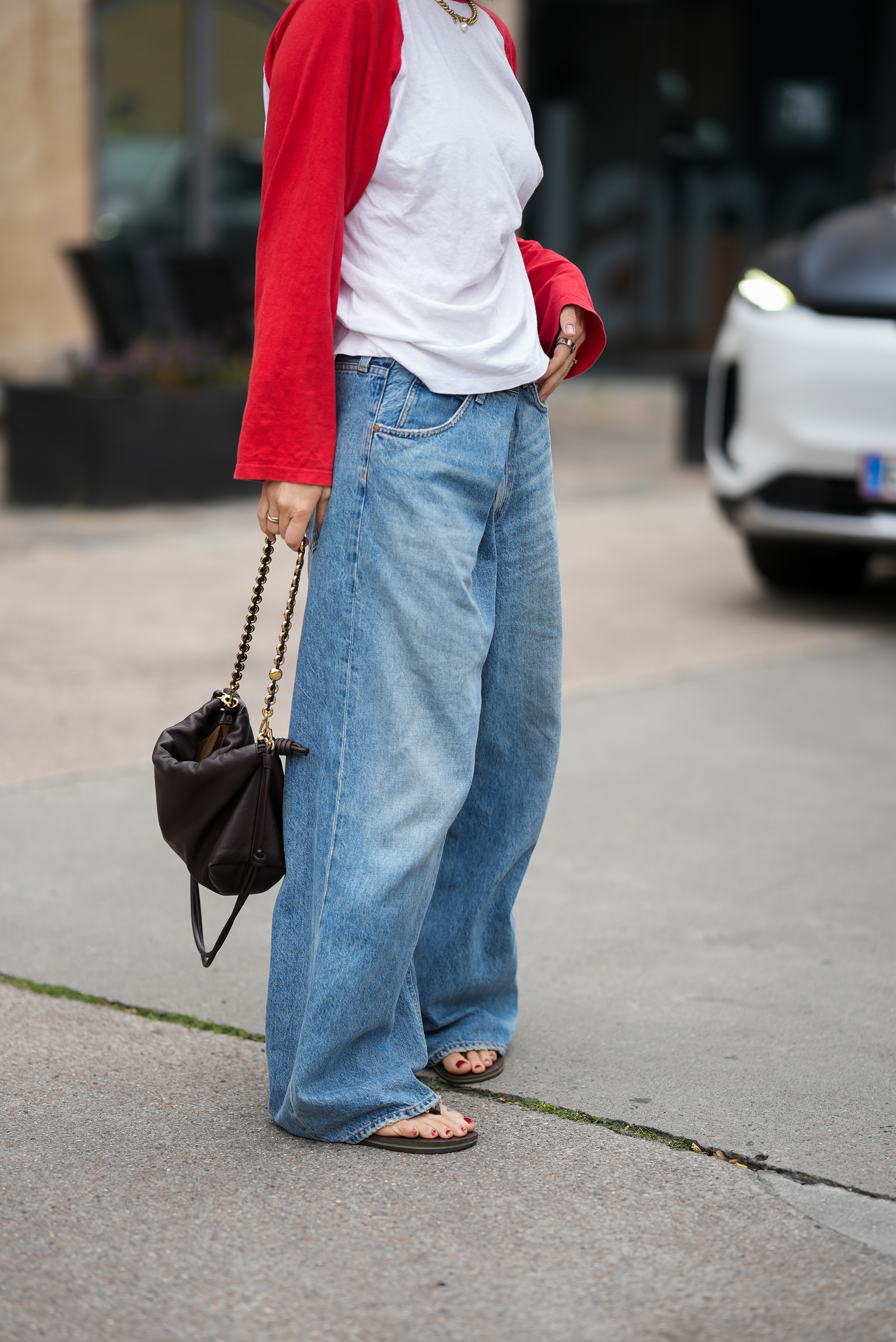 Le t-shirt raglan, une des tendances phares de l'automne.