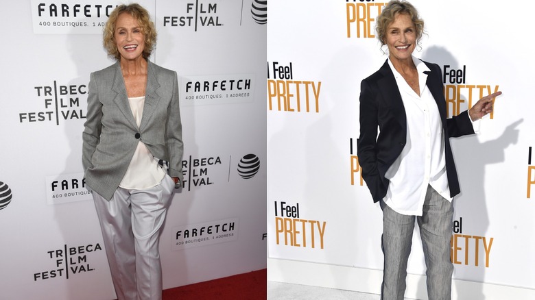 Lauren Hutton en 2016 et 2018