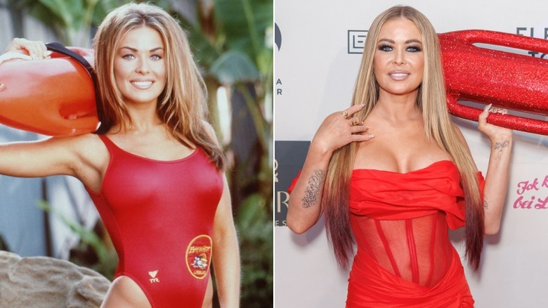 Carmen Electra sur le tournage de 