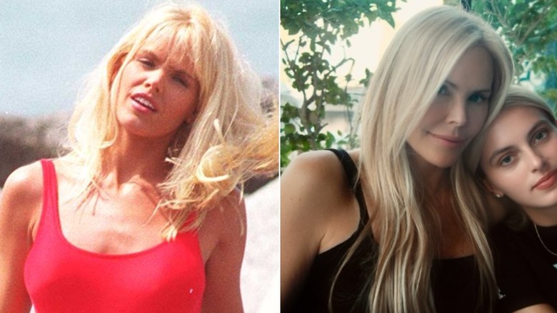 Gena Lee Nolin sur le tournage de "Alerte à Malibu" dans les années 90 et avec sa fille en 2026