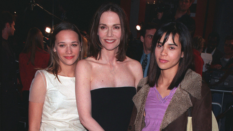 Rashida Jones, Peggy Lipton et Kidada Jones à la première de Mod Squad