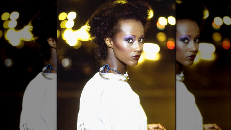 Iman pose pour Vogue en 1976
