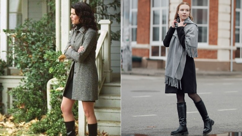 (à gauche) Lorelai Gilmore dans 