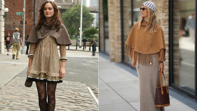 (à gauche) Blair Waldorf dans 