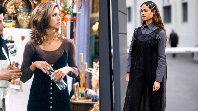 (à gauche) Rachel Green dans 