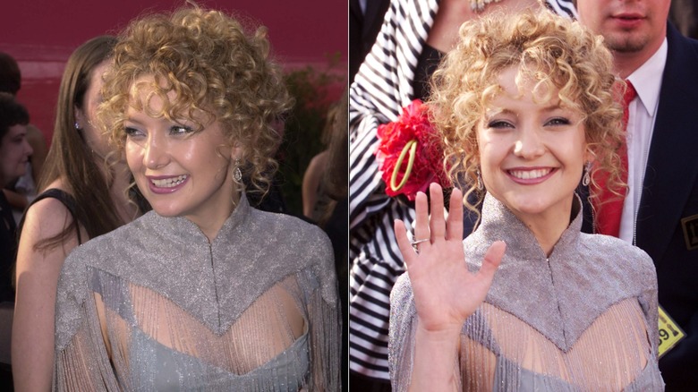 Kate Hudson aux cheveux bouclés aux Oscars 2001