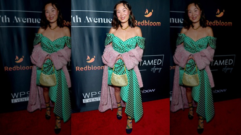 Mary Gui, fondatrice de Sock Candy, à la célébration du deuxième anniversaire du mois AAPI de l'agence Untamed à Hollywood en avril 2025