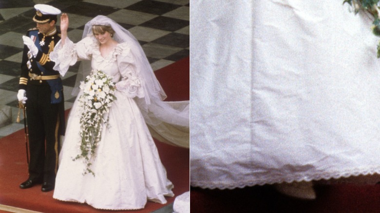 La princesse Diana et le prince Charles le jour de leur mariage
