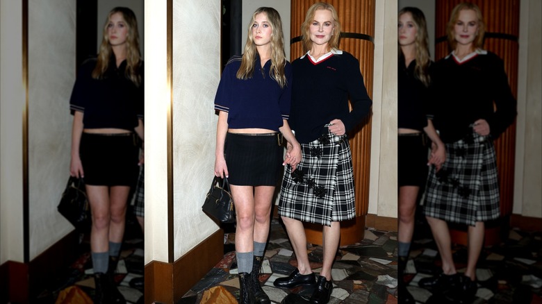 Nicole Kidman avec sa fille Sunday Rose Kidman-Urban en octobre 2024