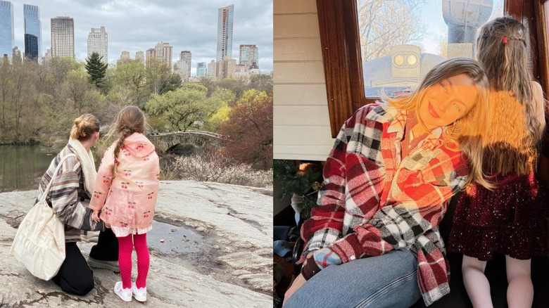 Gigi Hadid et sa fille Khai la portent en tresse à gauche et mi-haut mi-bas à droite